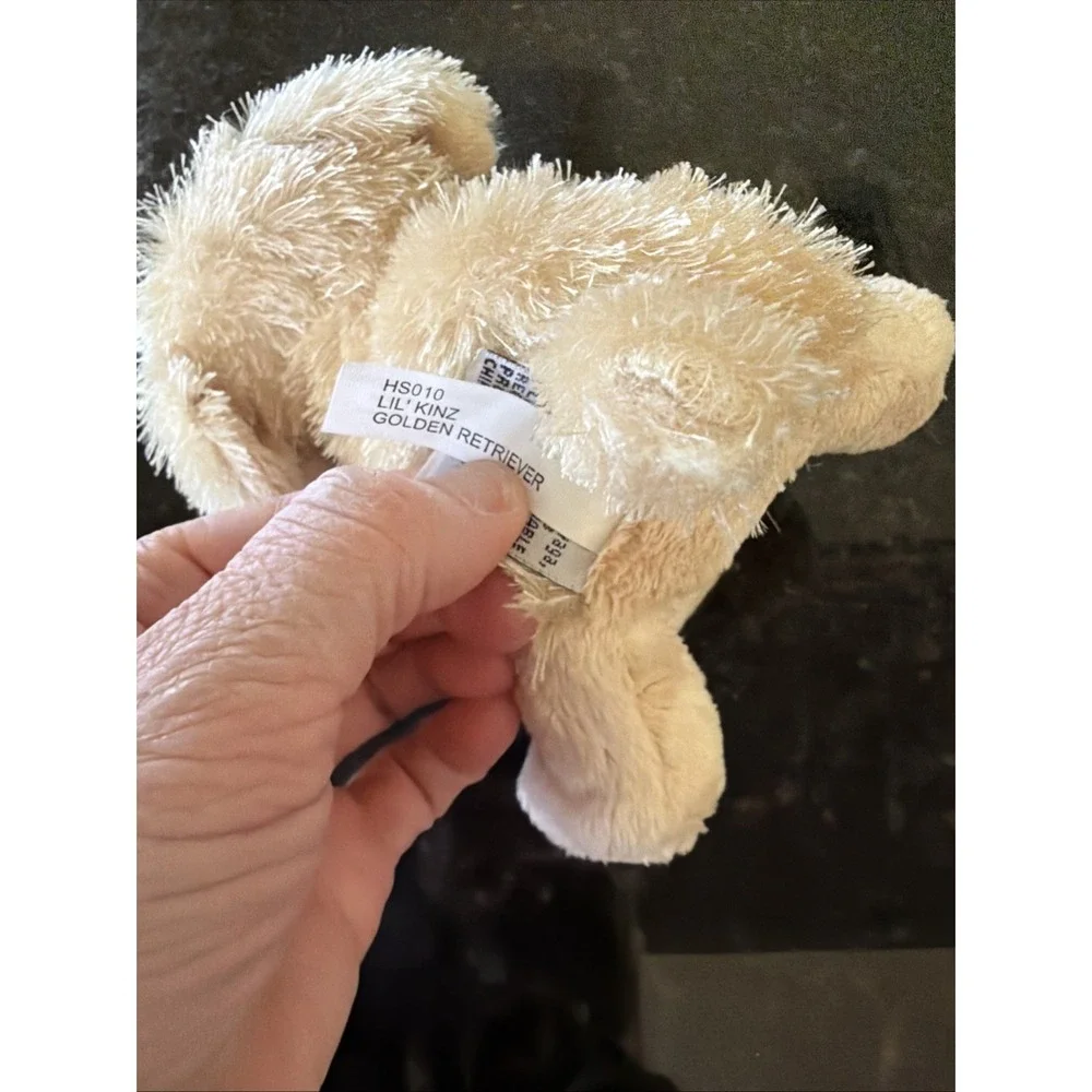 Ganz‎ Webkinz Lil Kinz Golden Retriever Puppy No Code Plush Plushie Dog HS010